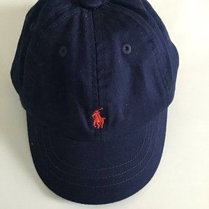 Ralph Lauren Layette Navy Infant Baseball Cap